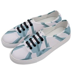 Abstract Pattern Geometric Backgrounds Women s Classic Low Top Sneakers by Eskimos