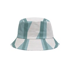 Abstract Pattern Geometric Backgrounds Bucket Hat (kids) by Eskimos