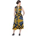 Abstract pattern geometric backgrounds Round Neck Boho Dress View2