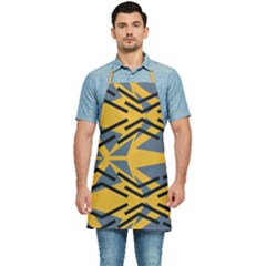 Abstract Pattern Geometric Backgrounds Kitchen Apron by Eskimos