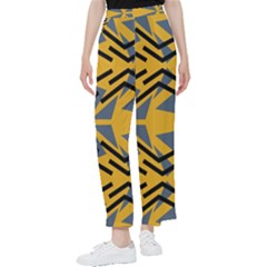 Abstract Pattern Geometric Backgrounds Women s Pants  by Eskimos