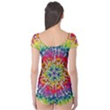 Rainbow Mushroom Mandala Boyleg Leotard  View2