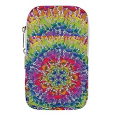 Rainbow Mushroom Mandala Waist Pouch (small)