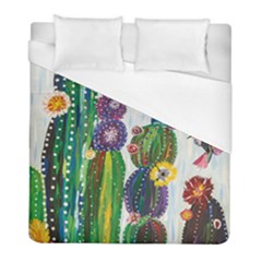 Rainbow Cactus Shirt Duvet Cover (full/ Double Size)