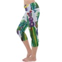 Rainbow Cactus Shirt Capri Yoga Leggings View2