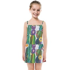 Rainbow Cactus Shirt Kids  Summer Sun Dress by steampunkbabygirl