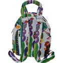 Rainbow Cactus Shirt Travel Backpacks View2