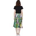 Rainbow Cactus Shirt Frill Hi Low Chiffon Skirt View2