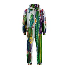 Rainbow Cactus Shirt Hooded Jumpsuit (kids) by steampunkbabygirl