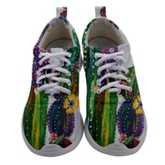 Rainbow Cactus Shirt Athletic Shoes by steampunkbabygirl