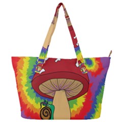 Wizard Snail Full Print Shoulder Bag by steampunkbabygirl