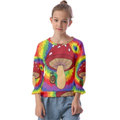 Wizard Snail Kids  Cuff Sleeve Top