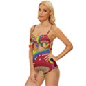 Wizard Snail Knot Front One-Piece Swimsuit View2