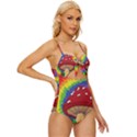 Wizard Snail Knot Front One-Piece Swimsuit View3