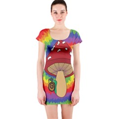 Wizard Snail Short Sleeve Bodycon Dress by steampunkbabygirl