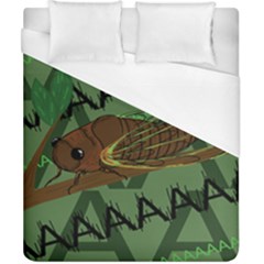 Cicada Duvet Cover (california King Size) by steampunkbabygirl