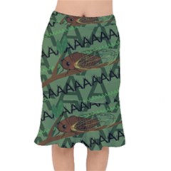 Cicada Short Mermaid Skirt by steampunkbabygirl