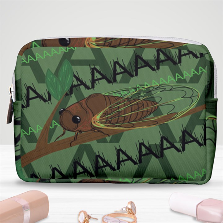 Cicada Make Up Pouch (Medium)