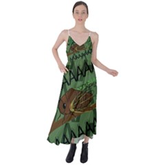 Cicada Tie Back Maxi Dress by steampunkbabygirl