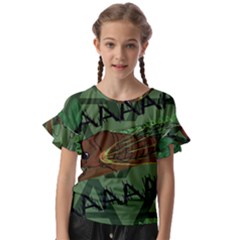 Cicada Kids  Cut Out Flutter Sleeves