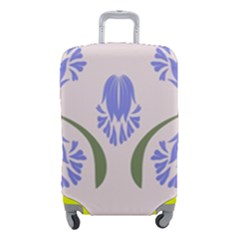 Folk Flowers Print Floral Pattern Ethnic Art Luggage Cover (small)