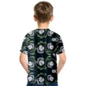 Folk flowers print Floral pattern Ethnic art Kids  Sport Mesh Tee View2