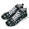 Folk flowers print Floral pattern Ethnic art Men s Lightweight High Top Sneakers View2