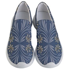 Folk Flowers Print Floral Pattern Ethnic Art Women s Lightweight Slip Ons by Eskimos