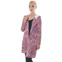 Folk flowers print Floral pattern Ethnic art Hooded Pocket Cardigan View1