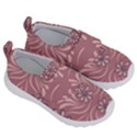 Folk flowers print Floral pattern Ethnic art Kids  Velcro No Lace Shoes View3