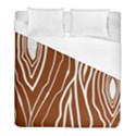 Wooden Texture Vector Background Duvet Cover (Full/ Double Size) View1