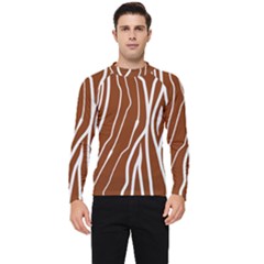 Wooden Texture Vector Background Men s Long Sleeve Rash Guard by Eskimos