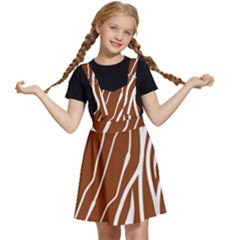 Wooden Texture Vector Background Kids  Apron Dress