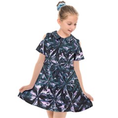 Indecisive Kids  Short Sleeve Shirt Dress by MRNStudios