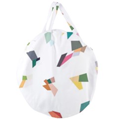 Summer Days Giant Round Zipper Tote