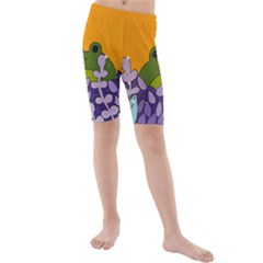 Froggie Kids  Mid Length Swim Shorts by steampunkbabygirl