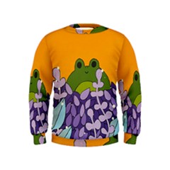 Froggie Kids  Sweatshirt by steampunkbabygirl