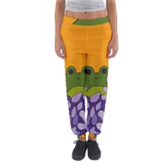 Froggie Women s Jogger Sweatpants by steampunkbabygirl