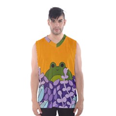 Froggie Men s Basketball Tank Top by steampunkbabygirl