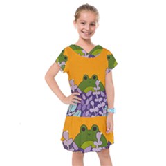 Froggie Kids  Drop Waist Dress by steampunkbabygirl