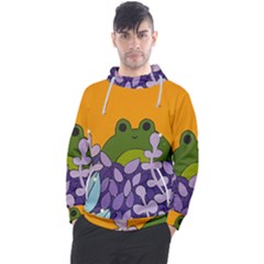 Froggie Men s Pullover Hoodie by steampunkbabygirl