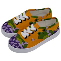 Froggie Kids  Classic Low Top Sneakers by steampunkbabygirl