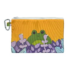 Froggie Canvas Cosmetic Bag (large)