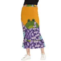 Froggie Maxi Fishtail Chiffon Skirt