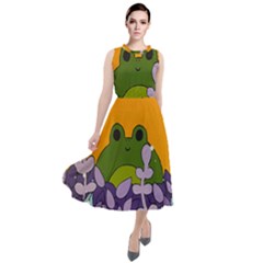 Froggie Round Neck Boho Dress by steampunkbabygirl