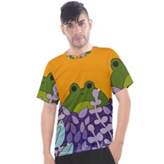 Froggie Men s Sport Top by steampunkbabygirl