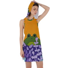 Froggie Racer Back Hoodie Dress by steampunkbabygirl