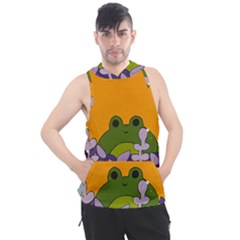 Froggie Men s Sleeveless Hoodie by steampunkbabygirl