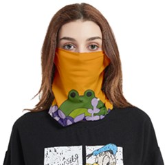 Froggie Face Covering Bandana (two Sides) by steampunkbabygirl