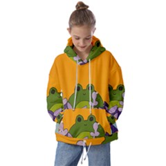 Froggie Kids  Oversized Hoodie by steampunkbabygirl